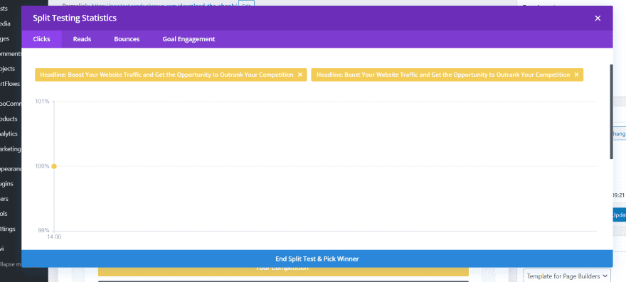 Split-Testing the Sales Funnel with Divi