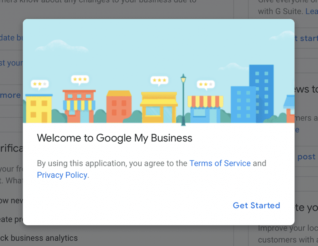 google my business