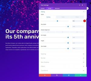 Download a FREE Colorful Spatter Animation Hero Section for Divi