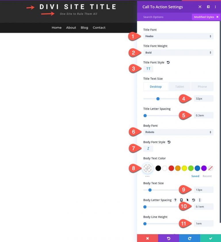 How to Add a Dynamic Site Title and Tagline to a Divi Global Header