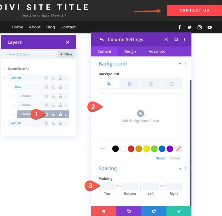 How to Add a Dynamic Site Title and Tagline to a Divi Global Header