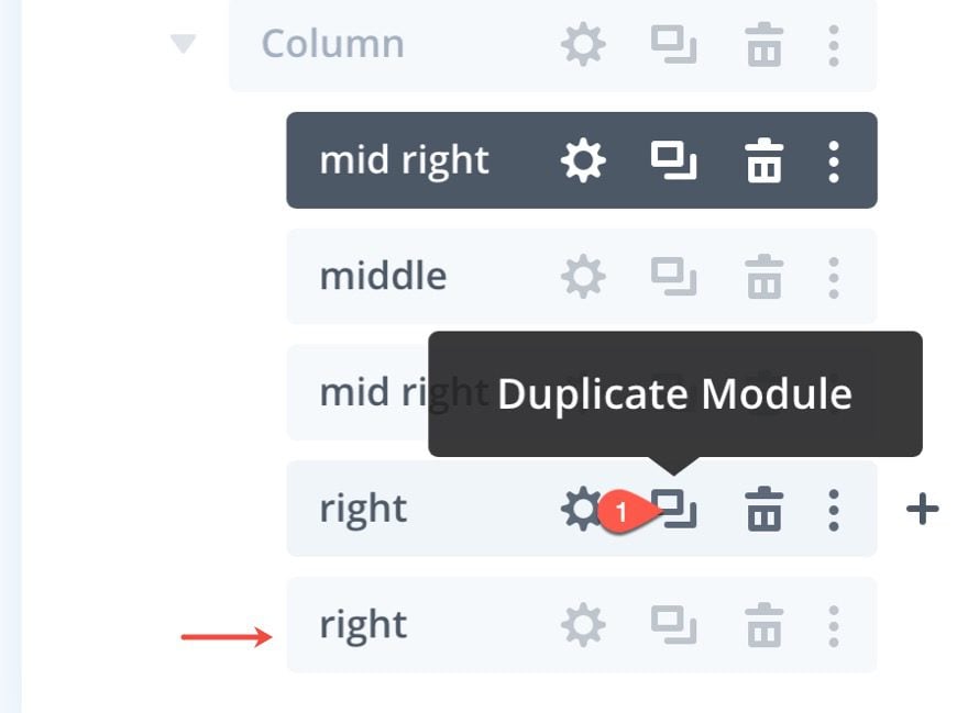 fan-out images on scroll