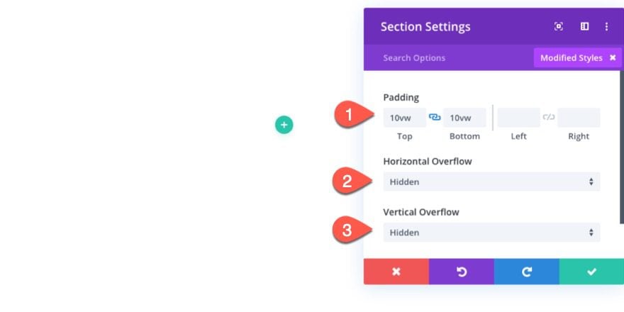 fan-out images on scroll