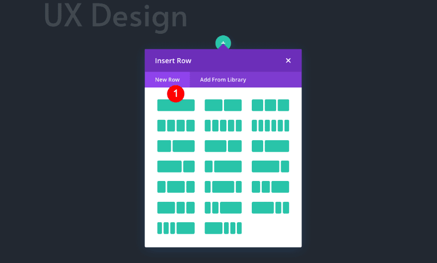 scrollable portfolio navigation list