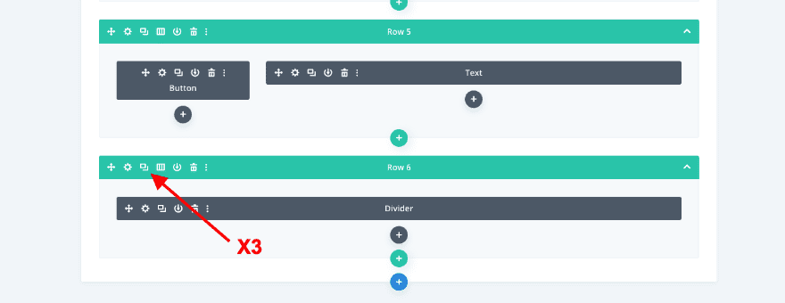 scrollable portfolio navigation list