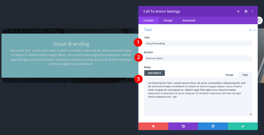 scrollable portfolio navigation list