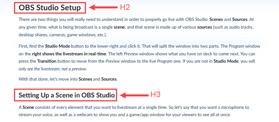 h3 example