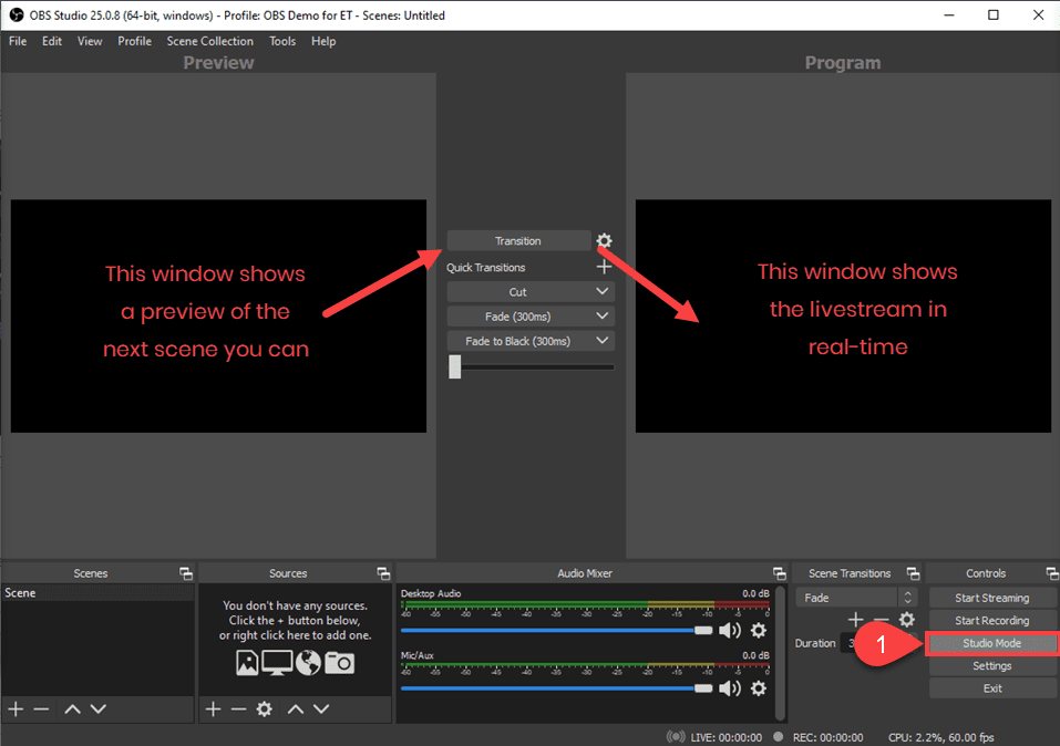 How to Livestream on With OBS Studio Software