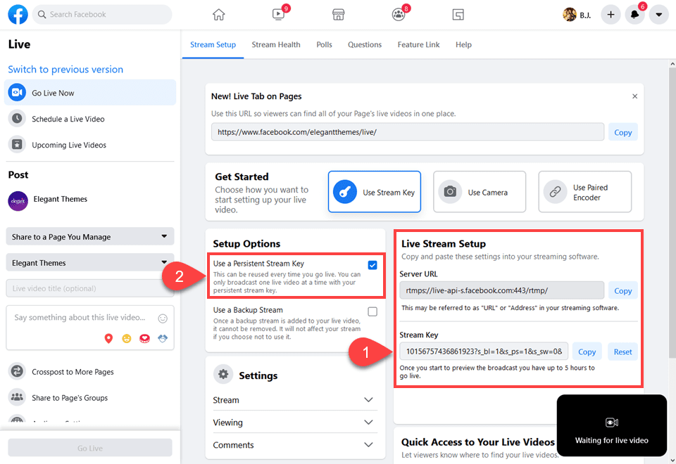How To Go Live On Facebook The Right Way Elegant Themes Blog