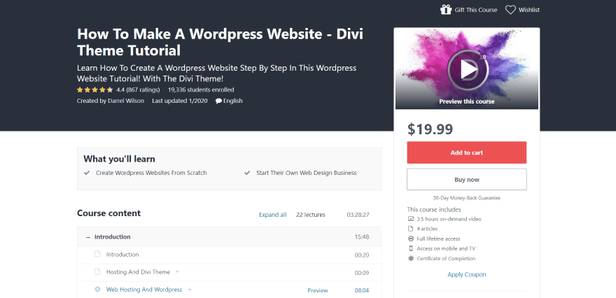 How To Make A WordPress Website - Divi Theme Tutorial