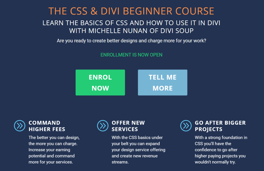 The CSS & Divi Beginner Course