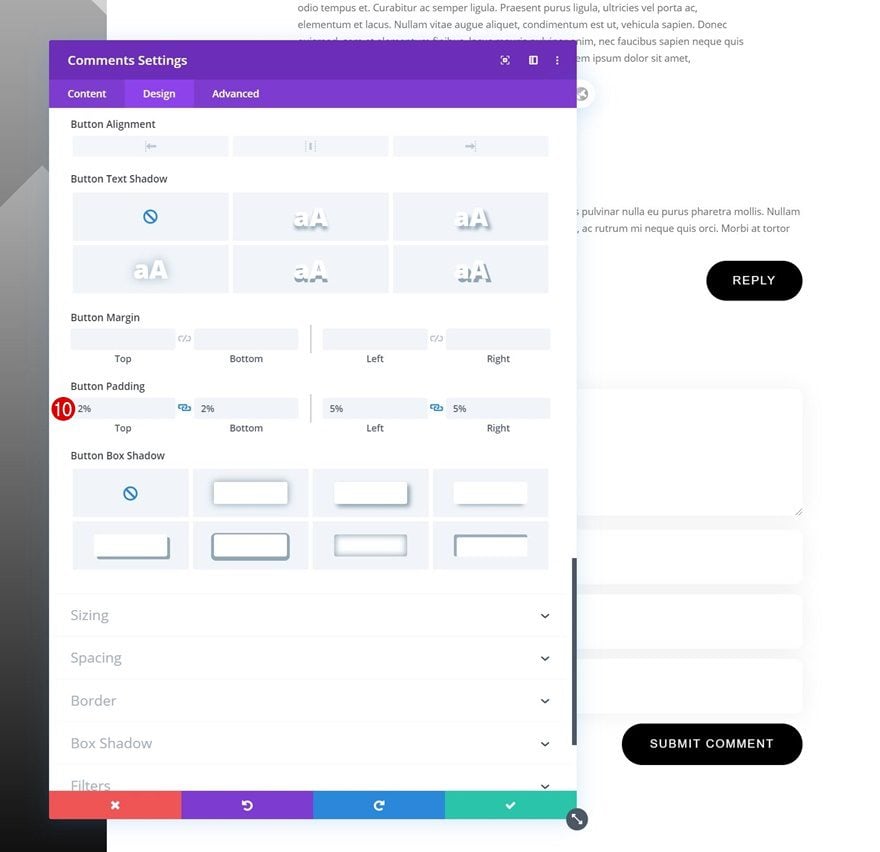 split screen blog post template