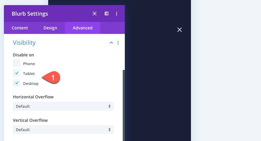 divi sliding push sidebar