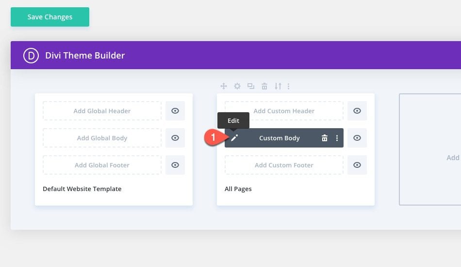 divi sliding push sidebar