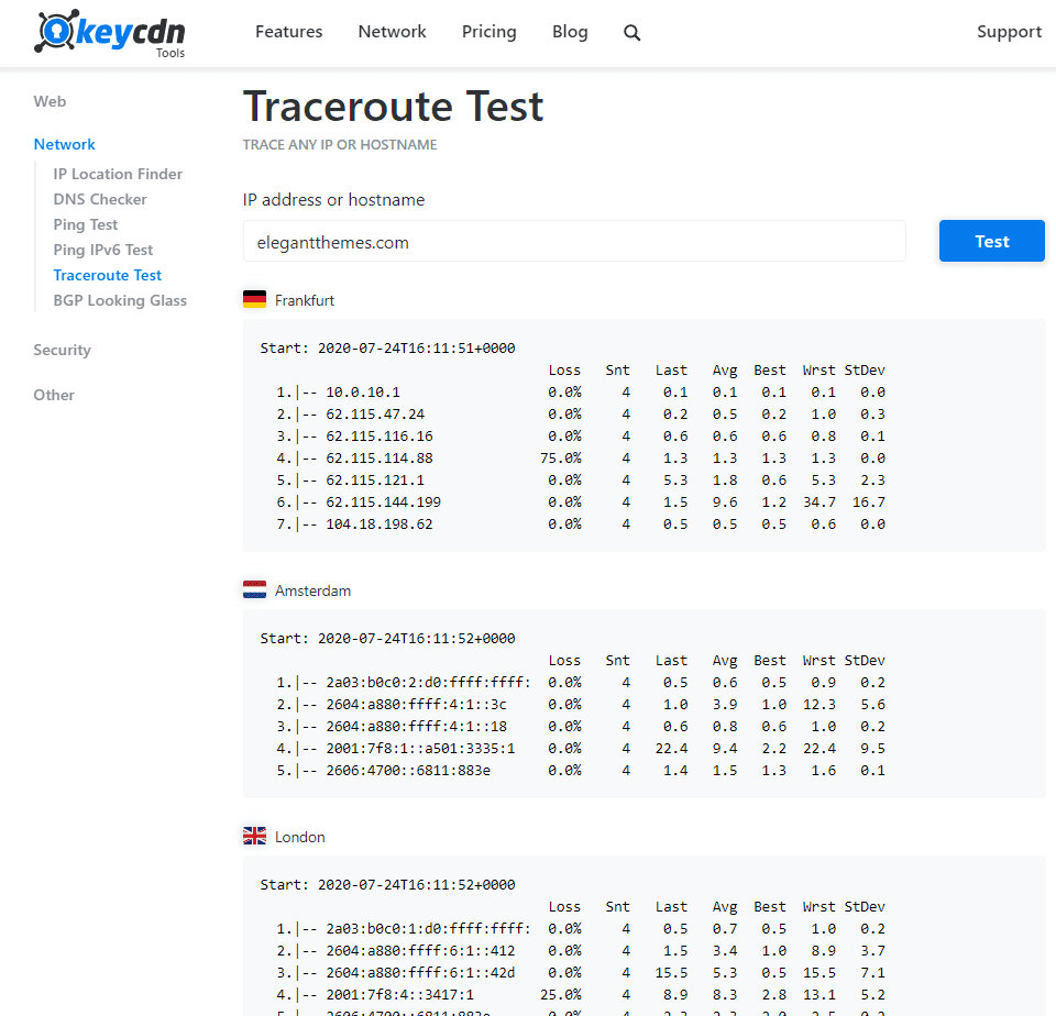 How To Run A Traceroute To Troubleshoot Connection And Http Errors Elegant Themes Blog