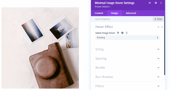 Minimal Image Hover