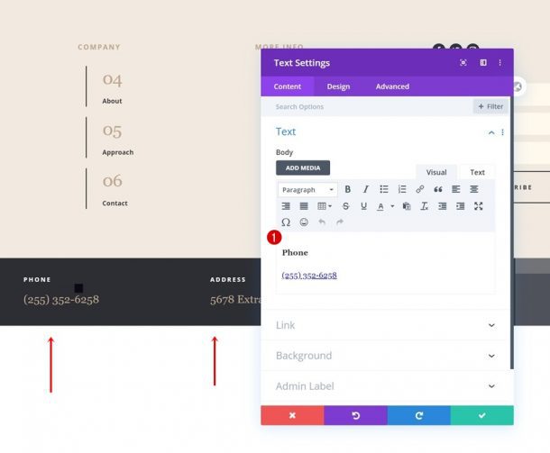 Download a FREE Header & Footer Template for Divi's Upholstery Layout Pack