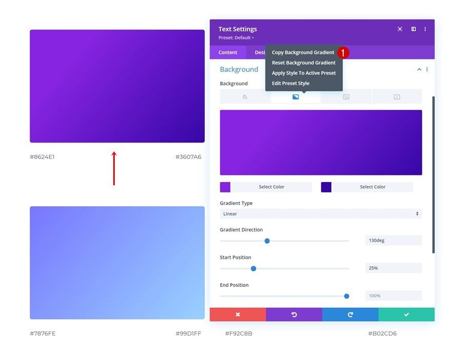 digital marketing global presets style guide