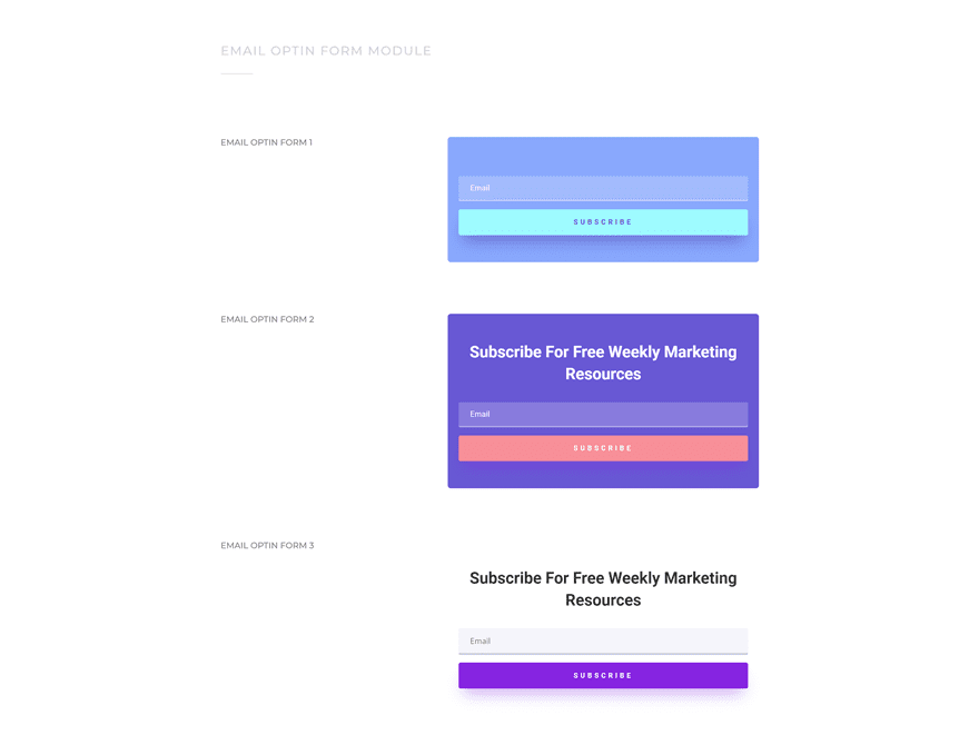 digital marketing global presets style guide