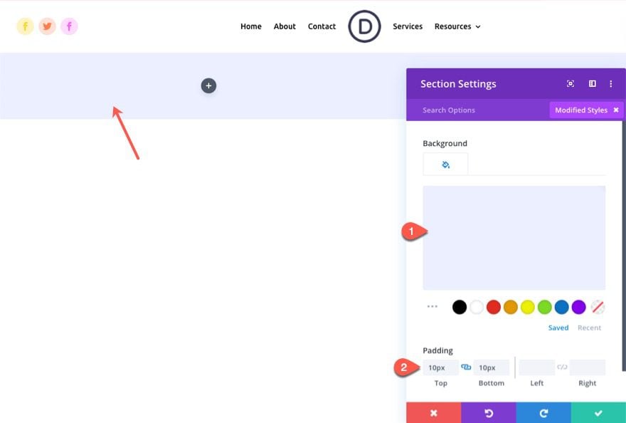 divi dynamic post info bar