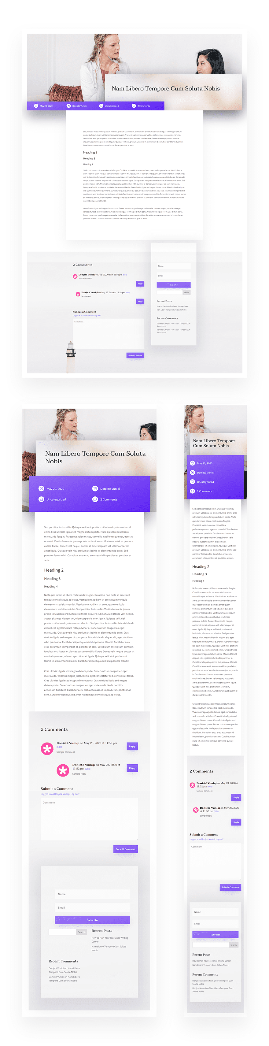 psychologist blog post template