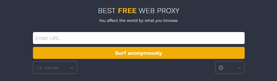 An example of a web proxy.