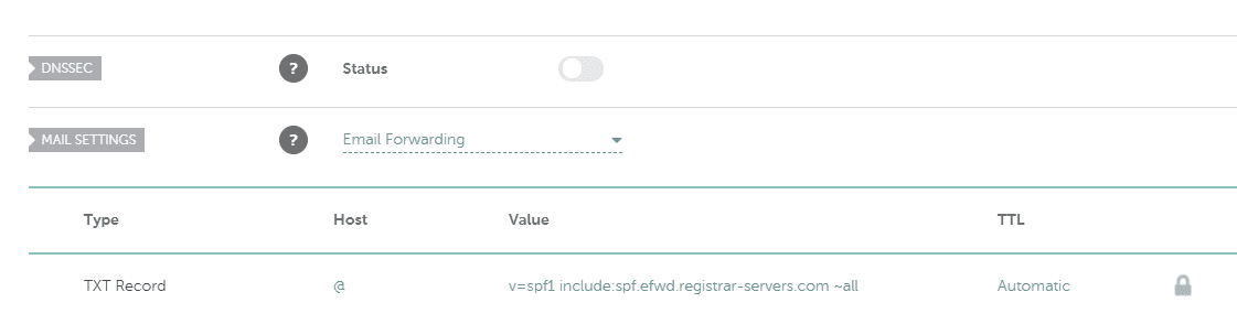 Configuring Namecheap's DNS records.