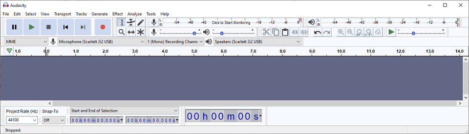 audacity podcast editing