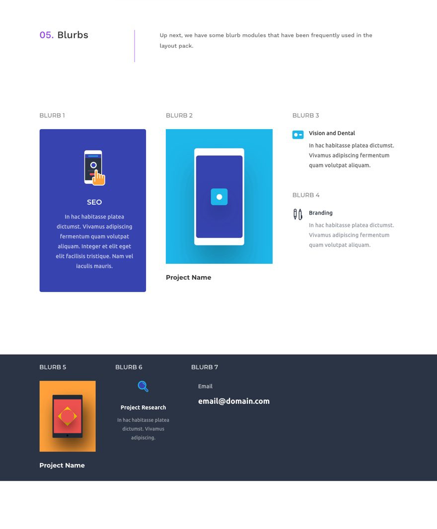 divi web agency global presets style guide