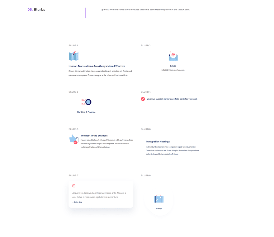 interpreter global presets style guide