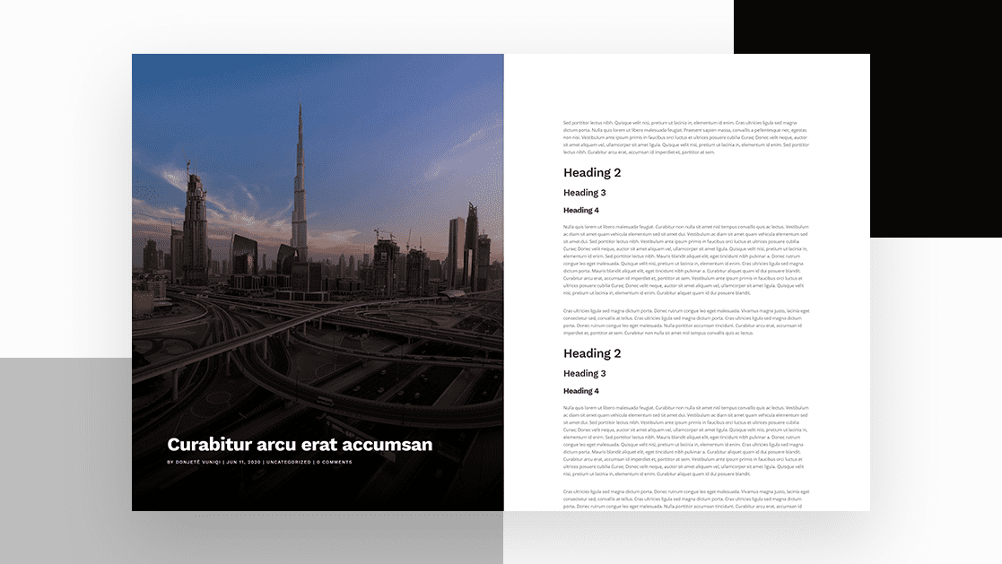 How to Split Screen Your Blog Post Template with Divi’s Theme Builder