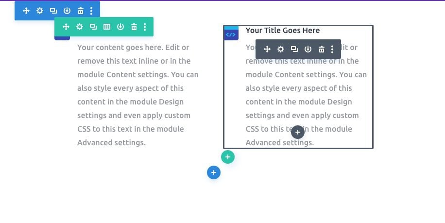 global presets with divi layout block