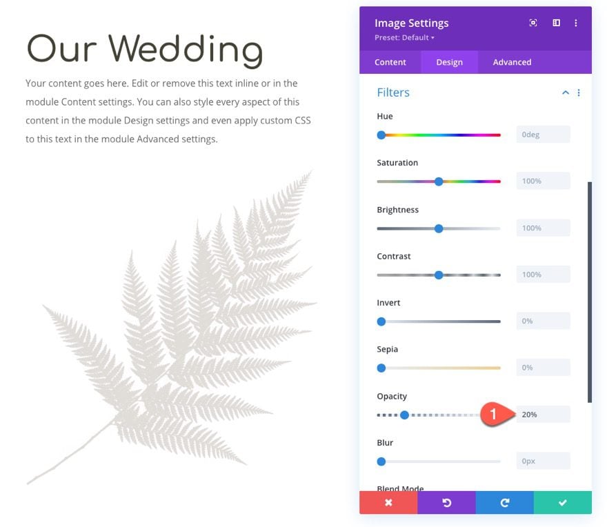 divi moving image shadows