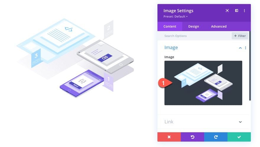 change style of multiple elements on click or hover in divi