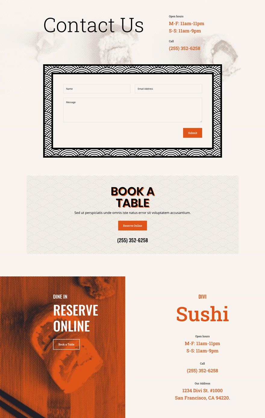 sushi restaurant