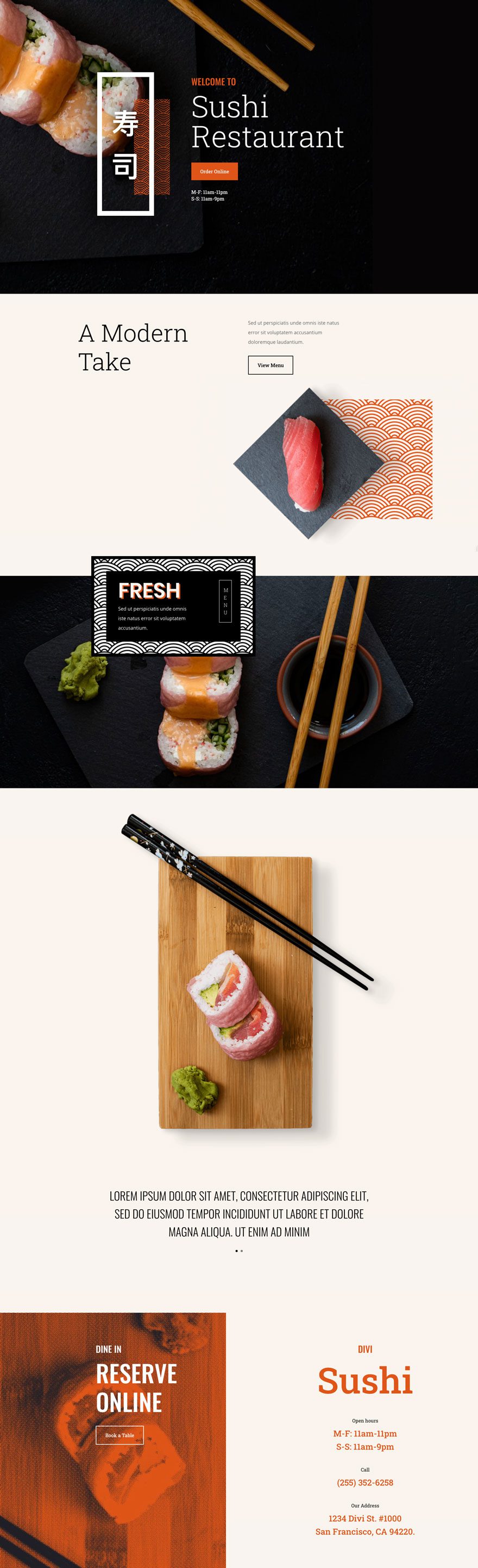 sushi restaurant
