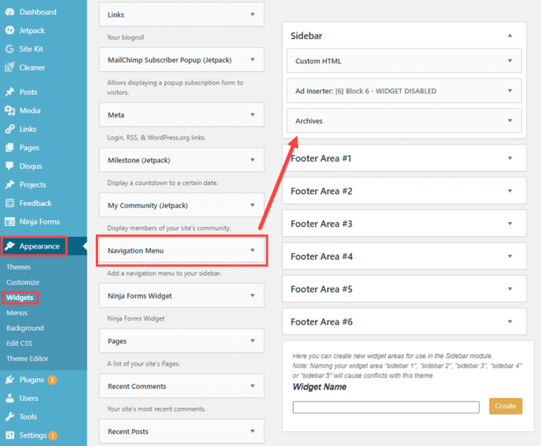 How to Create and Edit Menu Navigation in WordPress
