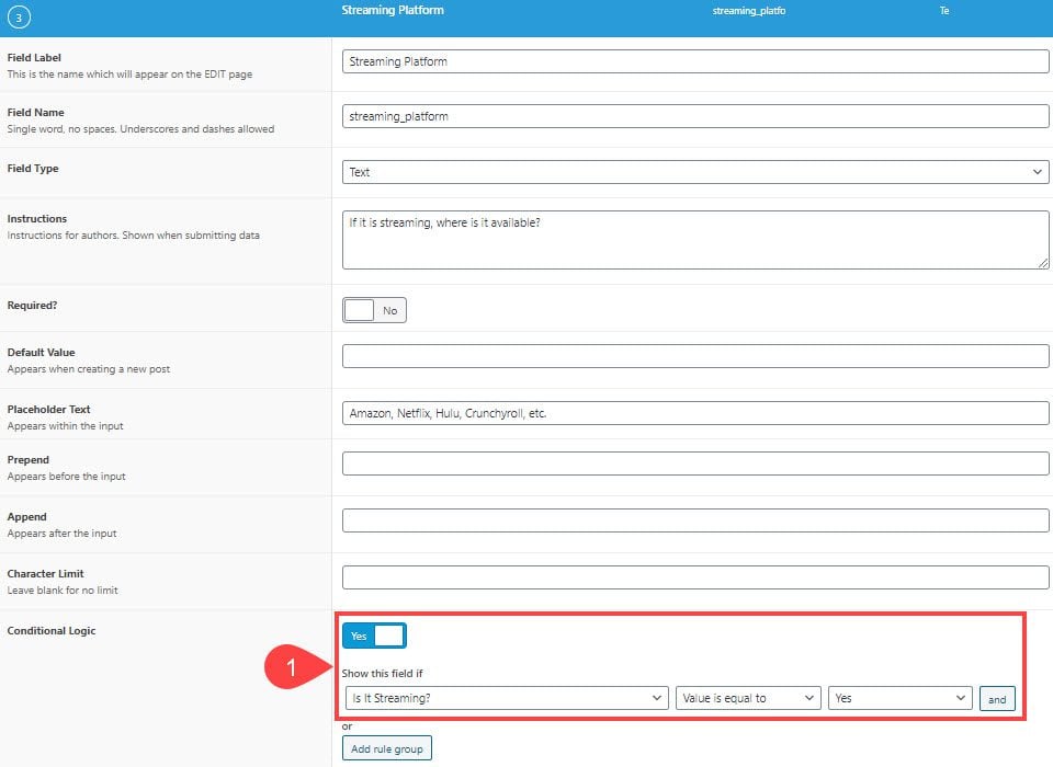 WordPress Custom Fields