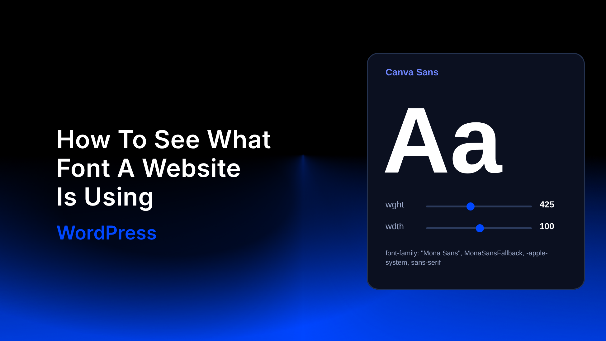 How to See What Font a Website Is Using