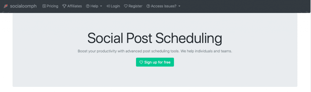 social media scheduling tools