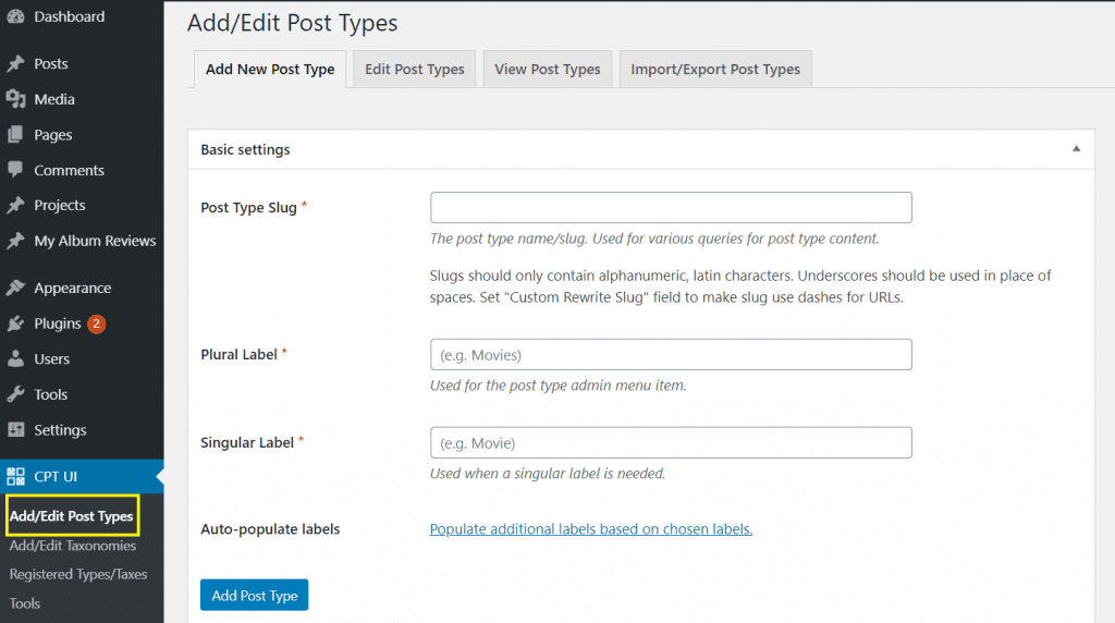 How to Create WordPress Custom Post Types