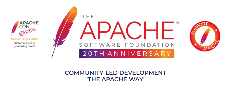 The Apache homepage.