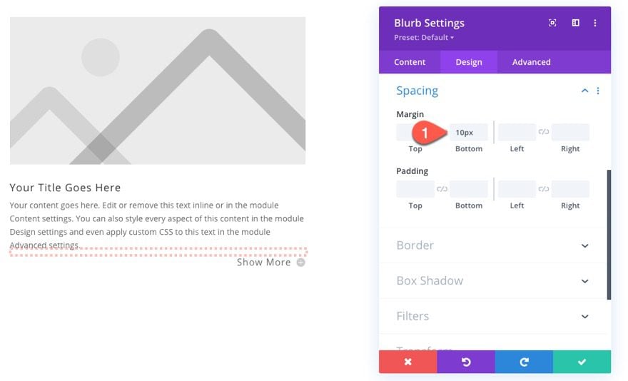 divi show more toggles