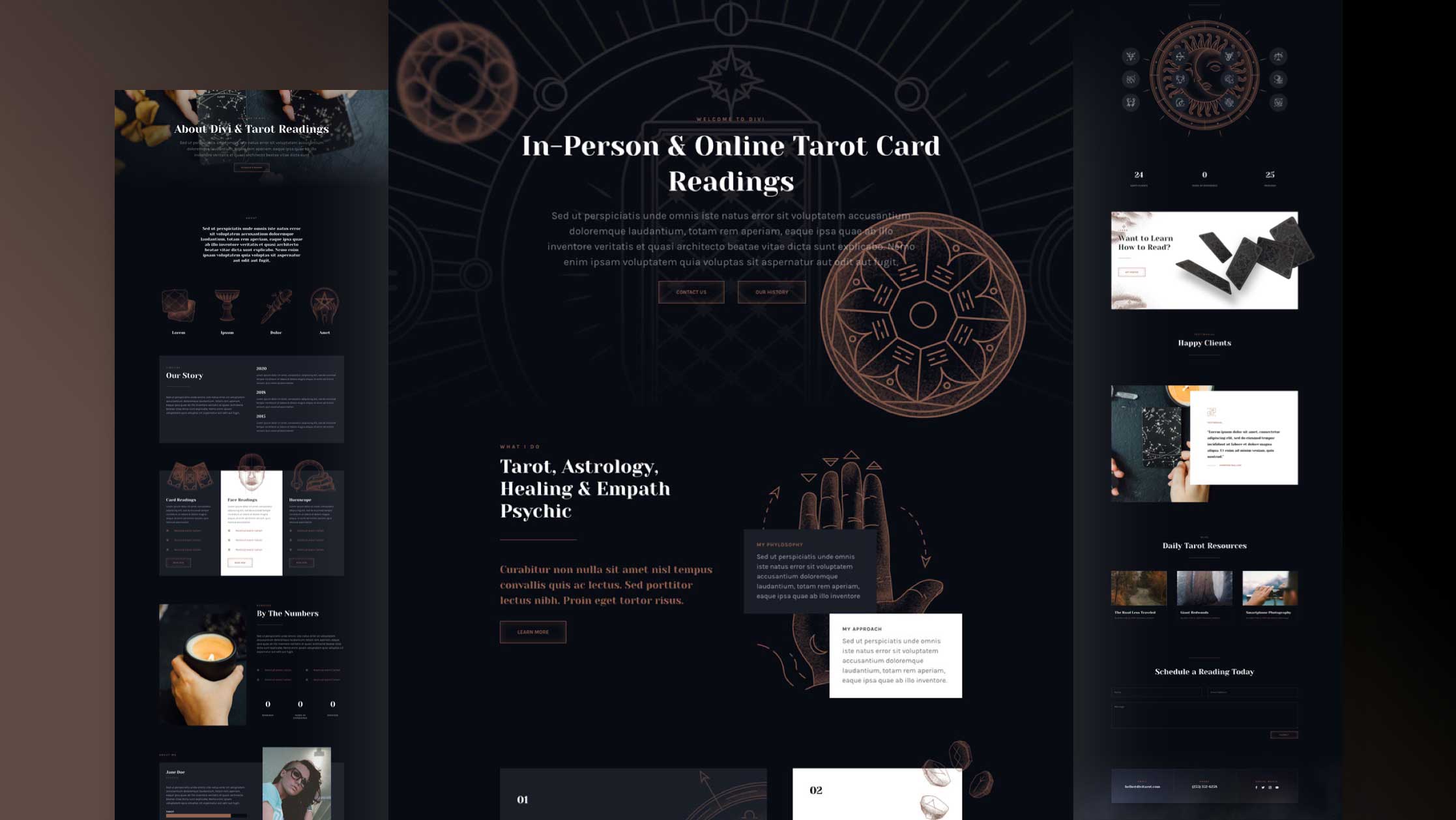 Get a FREE Tarot Layout Pack for Divi