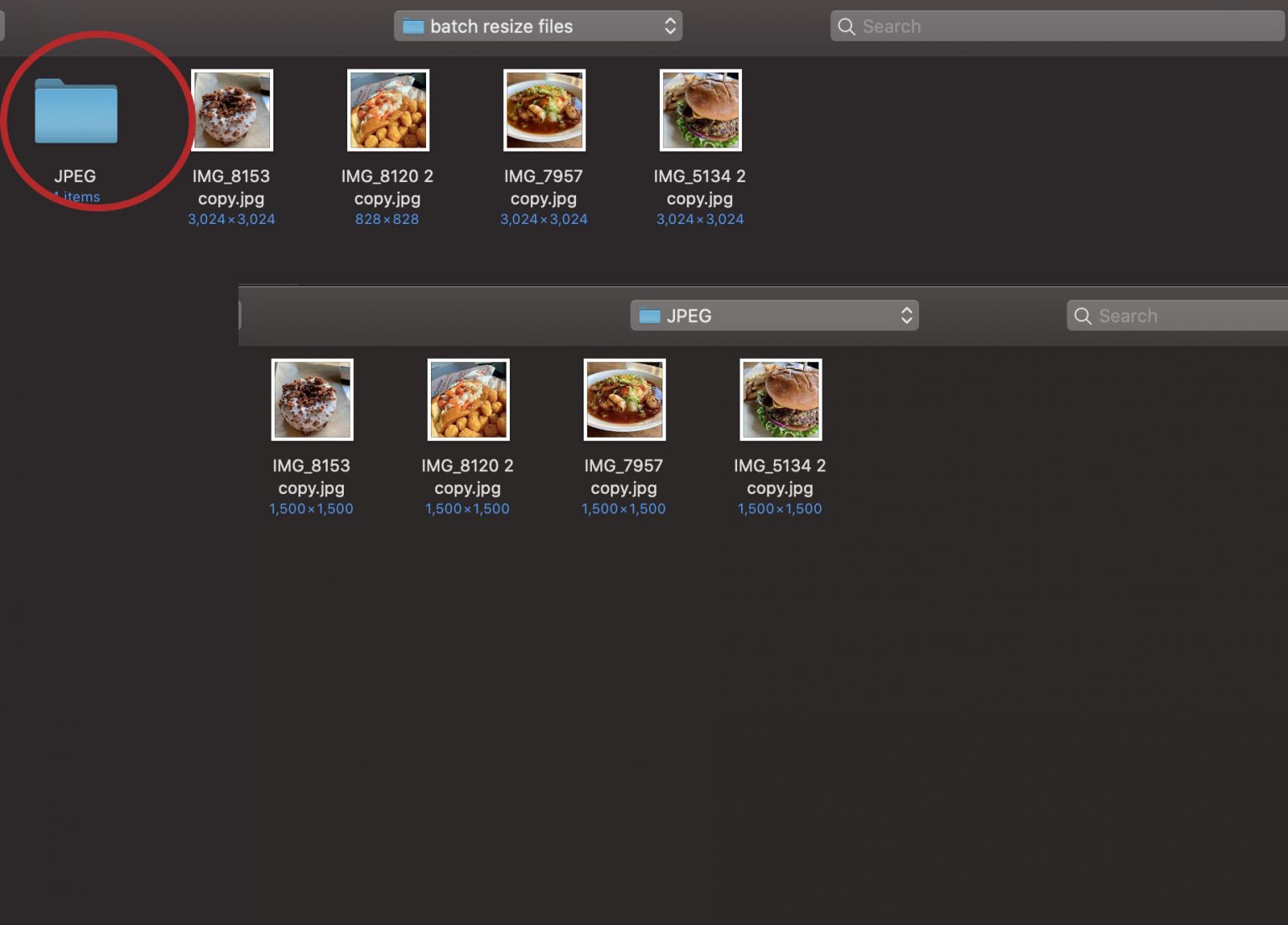 How to Bulk Resize Images In