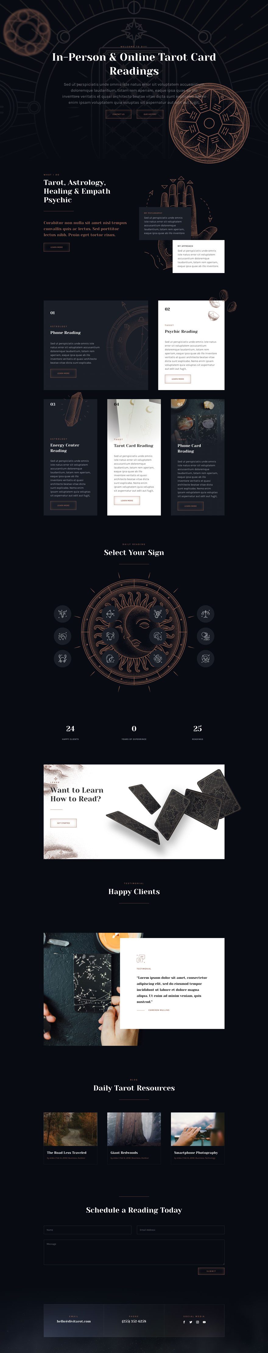 Get a FREE Tarot Layout Pack for Divi