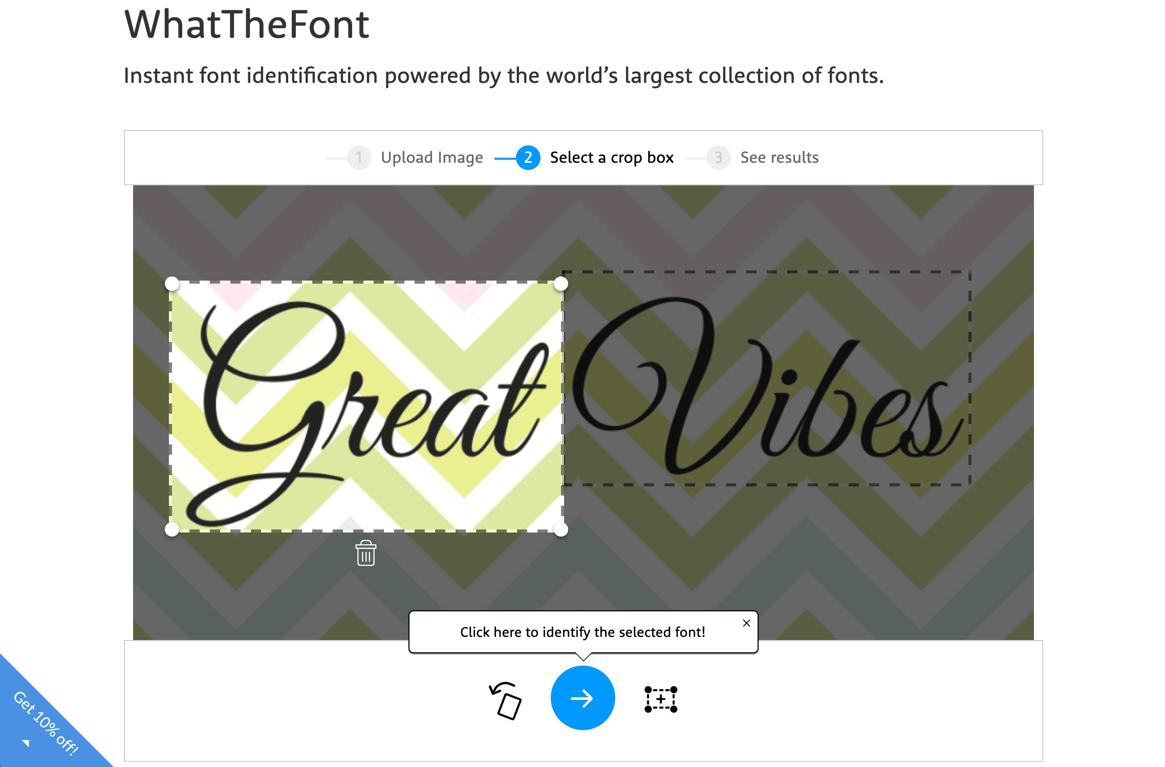 WhatFont - What html font