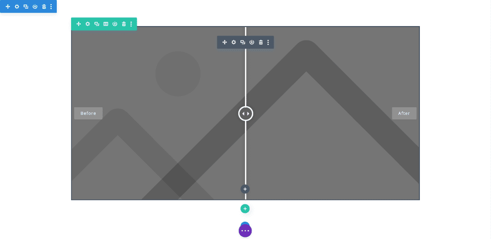 Divi Sensei Before and After Slider Module