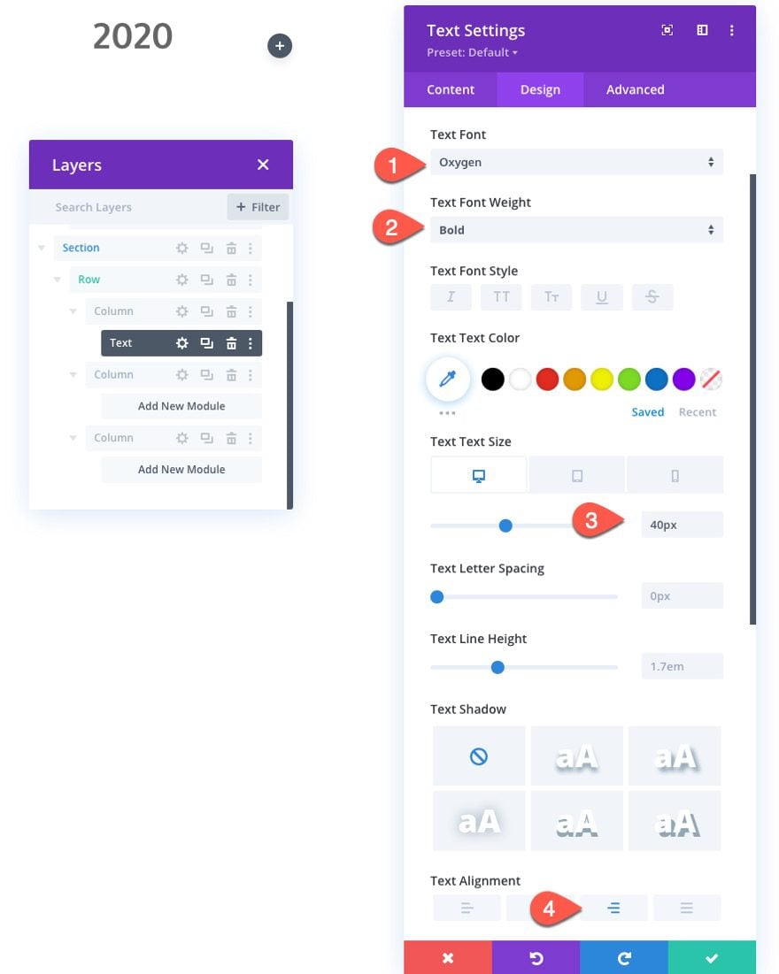 divi vertical sticky timeline