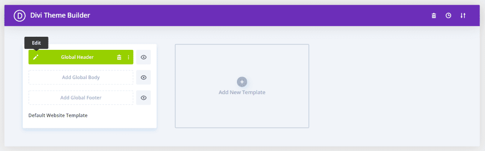 Creating a Global Header in the Divi Theme Builder